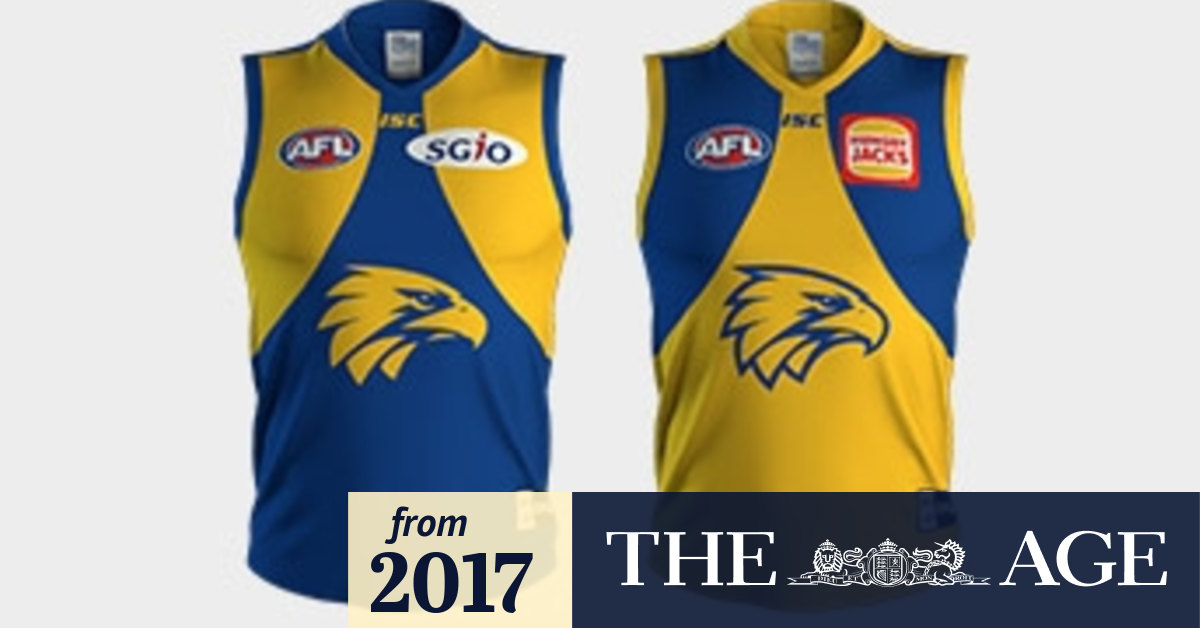 West coast top eagles jersey